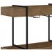 Carrinho Bar Com Rodizios 27813 Linha Complementos Preto Vermont Artesano