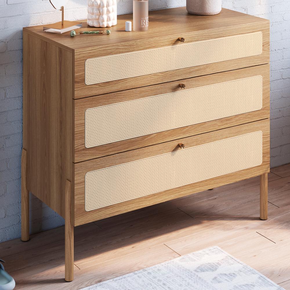 Comoda 3 Gv Corrediças Telesc Pes Madeira 27934 Oslo Hanover Artesano