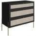 Comoda 3 Gv Corrediças Telesc Pes Metal Oslo 28934 Nero Artesano