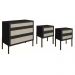 Comoda E 02 Mesas de Cabeceira Palhinha 27934x27933 Linha Oslo Nero Artesano