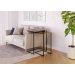 Conjunto 02 Mesas Laterais 27895 Linha Complementos Vermont Preto Fosco Artesano