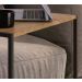 Conjunto 02 Mesas Laterais 27895 Linha Complementos Vermont Preto Fosco Artesano