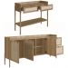 Conjunto Aparador E Buffet Palhinha 27936x27935 Linha Oslo Hanover Artesano