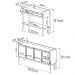 Conjunto Aparador E Buffet Palhinha 27936x27935 Linha Oslo Hanover Artesano