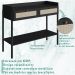 Conjunto Aparador E Buffet Palhinha 27936x27935 Linha Oslo Nero Artesano
