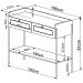 Conjunto Aparador E Buffet Palhinha 28936x28935 Linha Oslo Nero Artesano