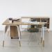 Conjunto Escritório 3 Peças 28001X995X998 Hanover Branco Artesano