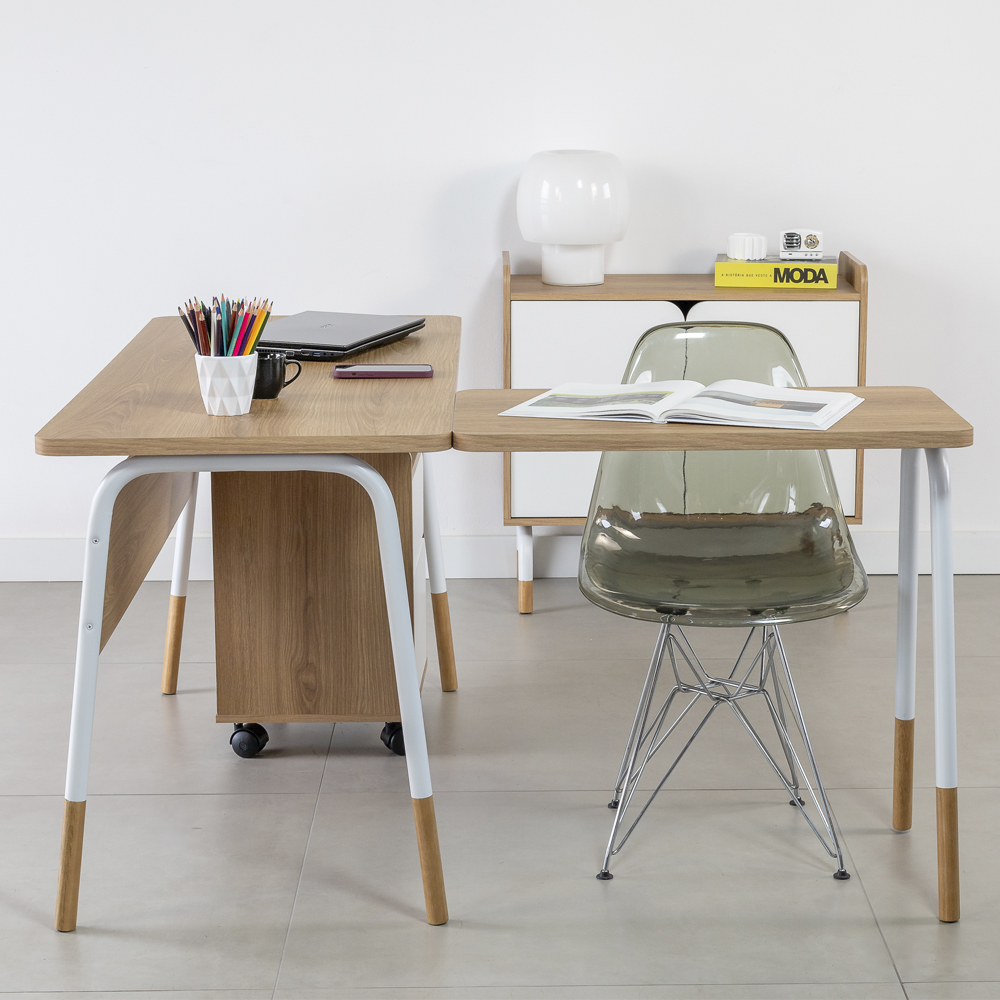 Conjunto Escritório 3 Peças 28001X997X998 Hanover Branco Artesano