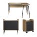 Conjunto Escritório 3 Peças 28001X997X998 Hanover Nero Artesano
