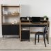 Conjunto Escritório Home Officie 3 Peças 28000X27996X27998 Nero Hanover Artesano