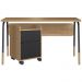Conjunto Escritorio Home Office 2 Peças 27988X27998 Branco Hanover Artesano