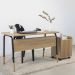 Conjunto Escritorio Home Office 2 Peças 27988X27998 Branco Hanover Artesano