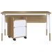 Conjunto Escritorio Home Office 2 Peças 27988X27998 Branco Hanover Artesano