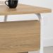 Conjunto Escritorio Home Office 2 Peças 27988X27998 Branco Hanover Artesano