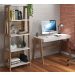 Conjunto Escrivaninha Com Estante 26108 Linha Trend Hanover Off White Artesano