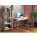 Conjunto Escrivaninha Com Estante 26108 Linha Trend Hanover Off White Artesano