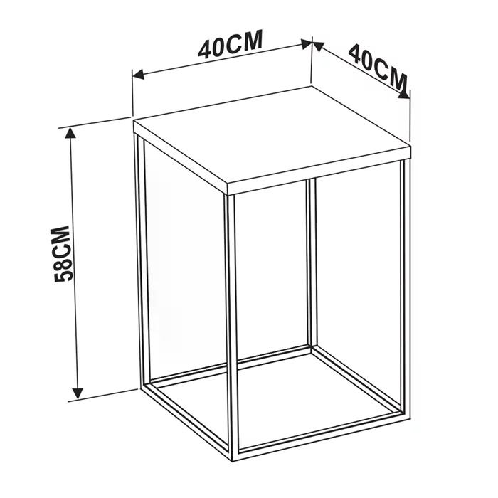 Conjunto Estantes Para Closet Steel Quadra 27803 Vermont Preto Fosco Artesano