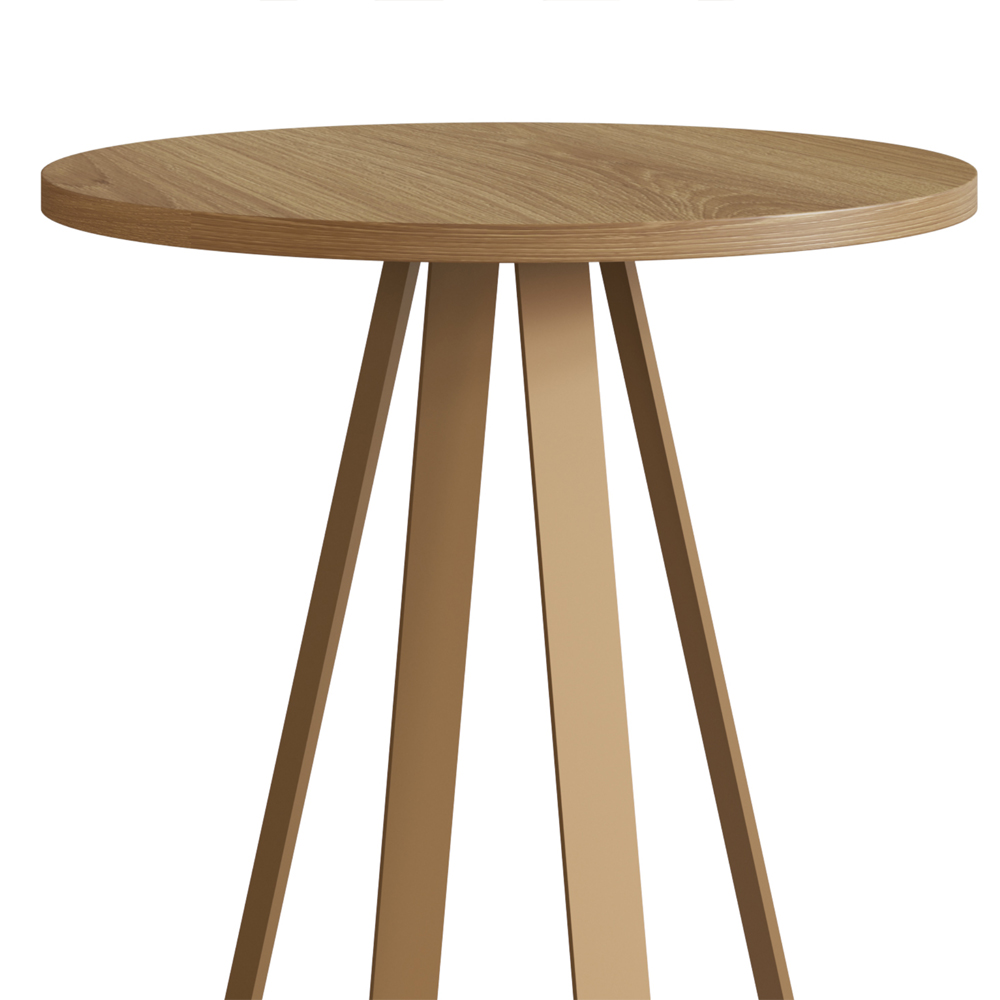 Conjunto Mesa De Centro Sala De Estar 27959 Hanover Dourado Artesano
