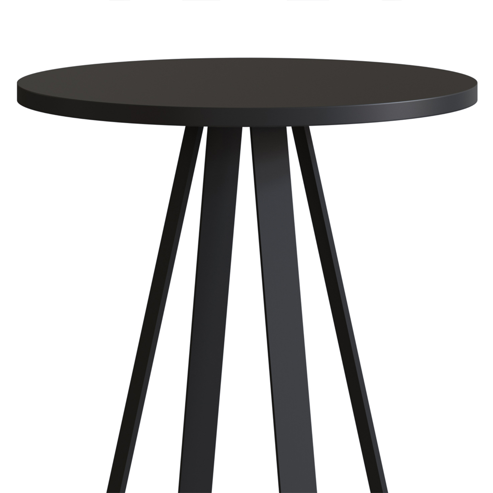 Conjunto Mesa De Centro Sala De Estar 27959 Preto Artesano