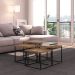 Conjunto com 4 Mesas de Centro Larissa Vermont e Preto
