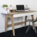 Escrivaninha 2 Gavetas 139 cm 27999 Hanover Branco Artesano