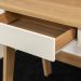 Escrivaninha 2 Gavetas 139 cm 27999 Hanover Branco Artesano