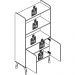 Escrivaninha 2 Gavetas E Armario 27999X27996 Hanover Branco Artesano