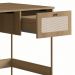 Escrivaninha 2 Gavetas Palhinha 28931 Linha Oslo Hanover Artesano