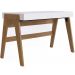Escrivaninha Para Escritorio 26105 Linha Trend Hanover Off White Artesano