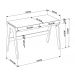 Escrivaninha Para Escritorio 26105 Linha Trend Hanover Off White Artesano