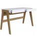 Escrivaninha Para Escritorio 26105 Linha Trend Hanover Off White Artesano