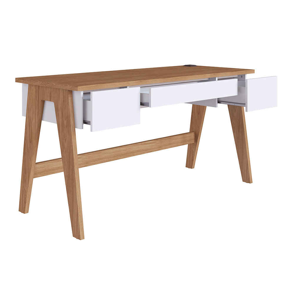 Escrivaninha Trend II Hanover e Off White