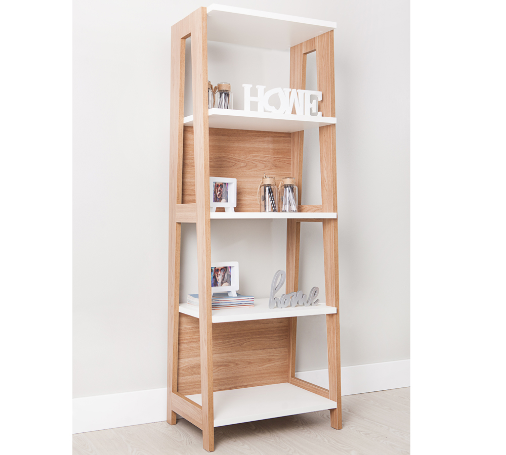 Estante 04 Prateleiras 26125 Linha Trend Hanover Off White Artesano
