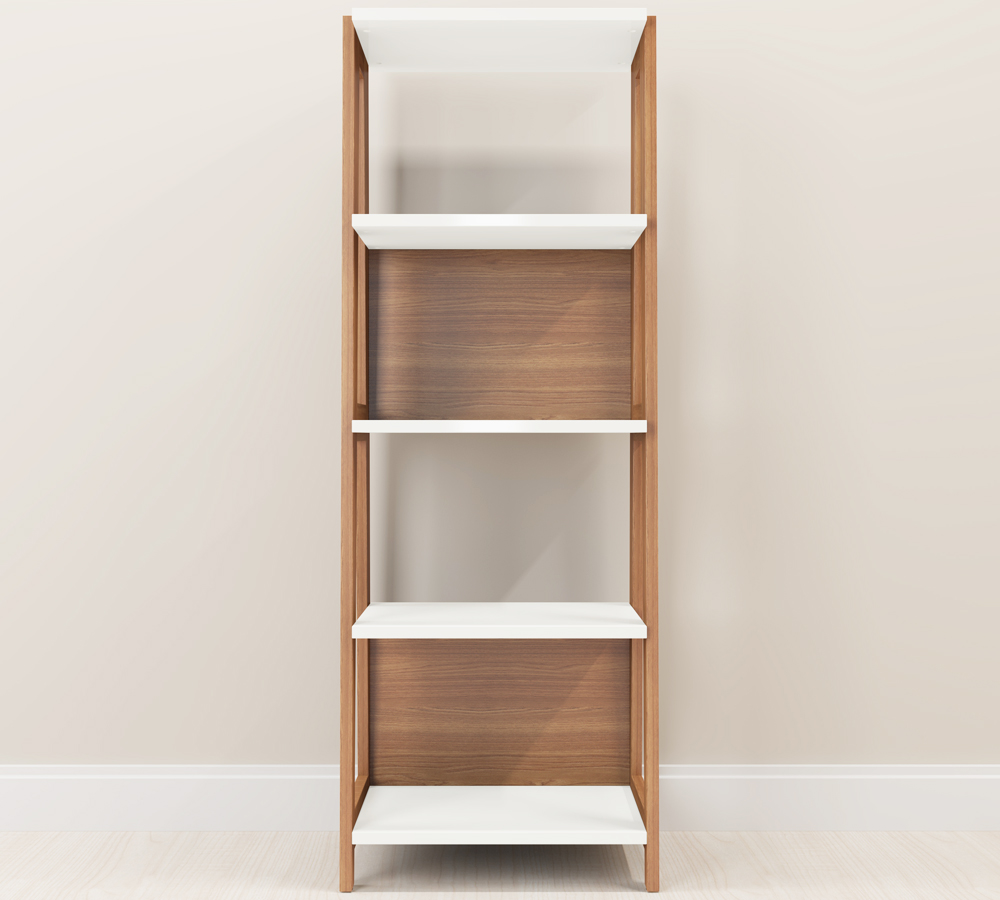 Estante 04 Prateleiras 26125 Linha Trend Hanover Off White Artesano