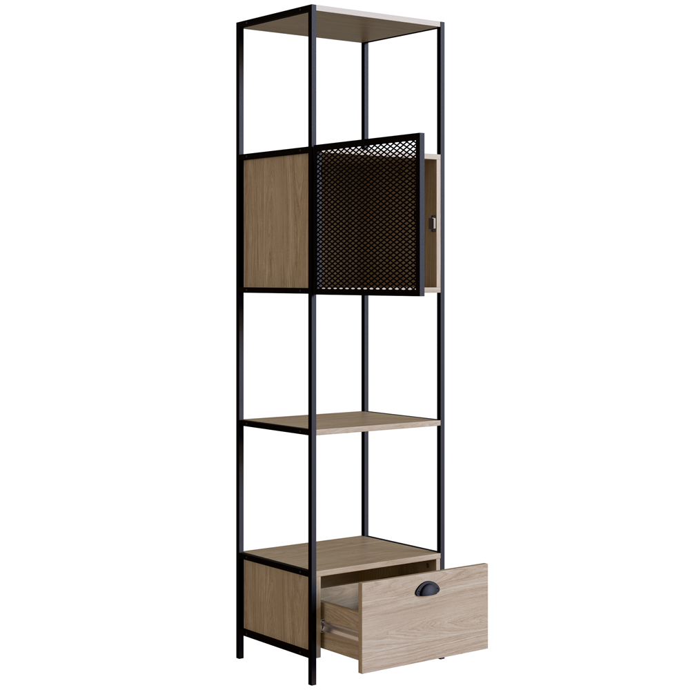 Estante 1 Porta Em Aço E 1 Gaveta York Hanover Artesano