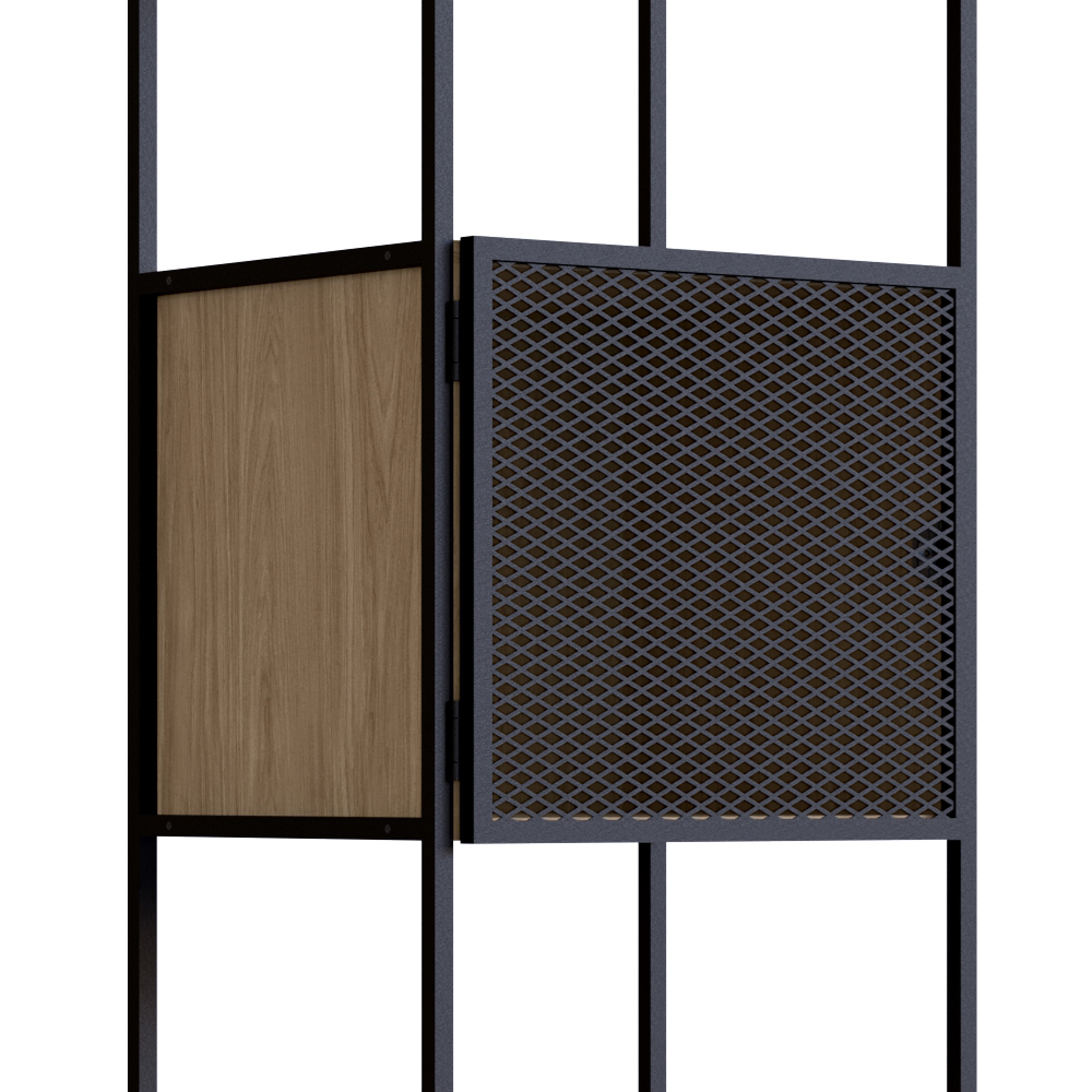 Estante 1 Porta Em Aço E 1 Gaveta York Hanover Artesano