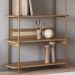 Estante 180 CM 6 Prateleiras Pes Metal Oslo 28965 Hanover Artesano