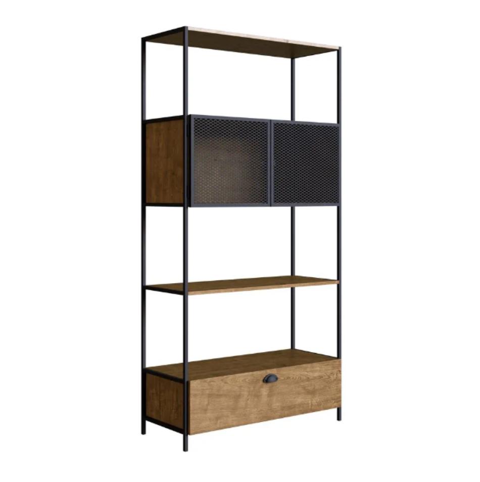 Estante 2 Portas 1 Gaveta 90Cm York