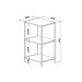 Estante Baixa Lateral 45Cm