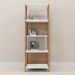 Estante Escada com Prateleiras Trend Hanover/Off White - Artesano