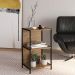 Estante Livreiro Decorativa Alta Estilo Industrial Steel Quadra Vermont Base Preta - Artesano