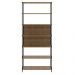 Estante Livreiro Multiuso Steel Quadra 27809 6 Prateleiras Vermont/Preto - Artesano