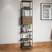 Estante Livreiro Multiuso Steel Quadra 3 Gavetas Vermont/Preto - Artesano