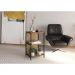 Estante Multiuso 03 Prateleiras Steel Quadra 27867 Vermont Preto Fosco Artesano
