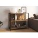Estante Multiuso 03 Prateleiras Steel Quadra 27868 Vermont Preto Fosco Artesano
