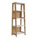 Estante Trend Hanover  Madeira e Off White