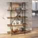Estante Tube Industrial 5 Prateleiras Estrutura Preto Fosco - Vermont