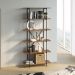 Estante Tube Industrial 6 Prateleiras Estrutura Preto Fosco - Vermont