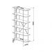 Estante Tube Industrial 6 Prateleiras Estrutura Preto Fosco - Vermont