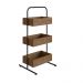 Estante Tube Industrial com 3 Caixas Estrutura Preto Fosco - Vermont